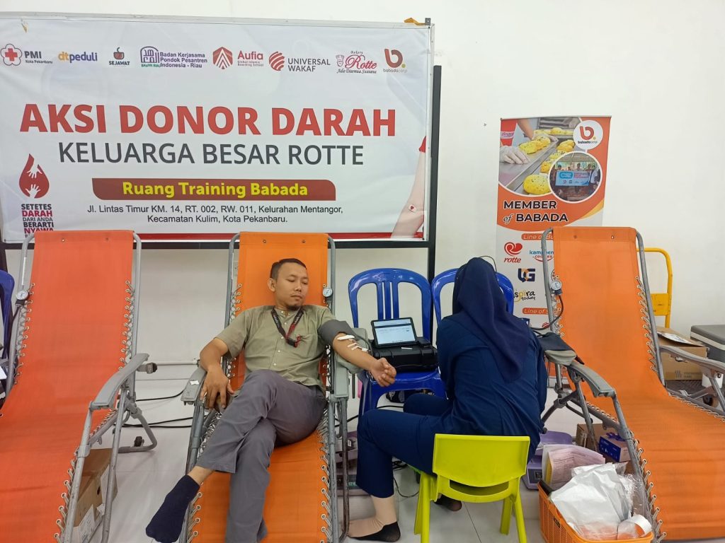 Meriahkan Bulan Rajab 1446 H, Keluarga Besar Rotte Gelar Donor Darah